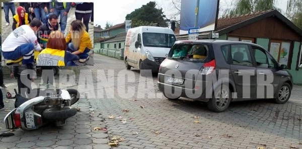 Sapanca'da Meydana Gelen Trafik Kazasında Erkan Tiniay Yaralandı