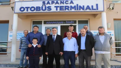 Başkan Yılmazer S.s12 Nolu Sapanca Otobüsçüler Kooperatifini Ziyaret Etti