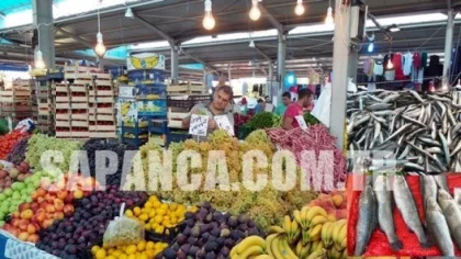 Sapanca Cuma Pazarı 7 Kasım Tarihli Parakende Sebze, Meyve ve Balık Fiyatları