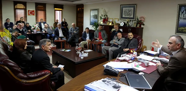 AK Parti Sapanca'dan Başkan Yılmazer'e Ziyaret