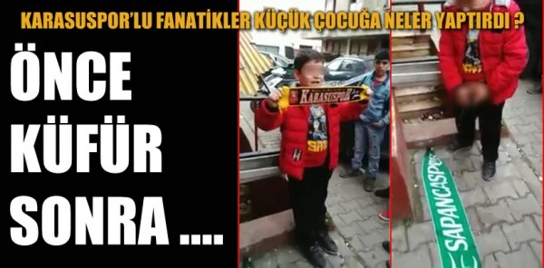 Karasuspor'lu Fanatiklerden İğrenç Video