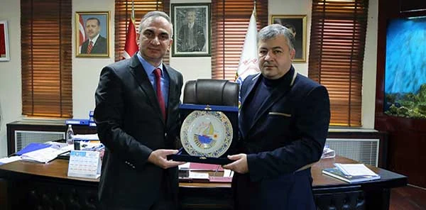 Kardeş Belediye Komrat'tan Başkan Yılmazer'e Ziyaret