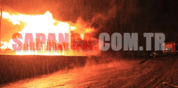 Sapanca Efem Su'da Yangın