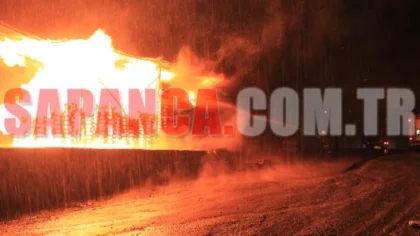 Sapanca Efem Su'da Yangın