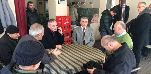 Azcan ve Yılmazer Mahalleleri Ziyaret Etti