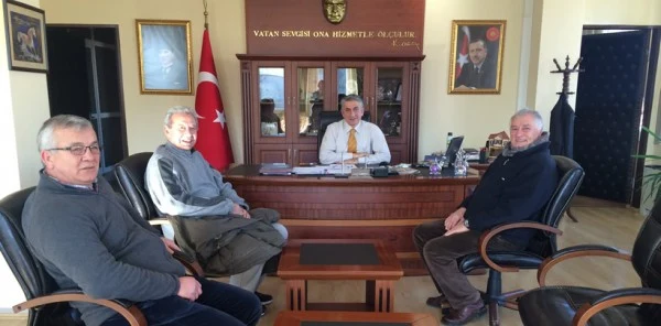 Can Gürzap, Sapanca Kaymakamı Gökhan Azcan'ı Ziyaret Etti