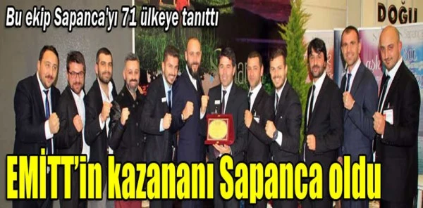 Emitt 2015 Turizm Fuarı'nda Sapanca'nın Büyük Başarısı