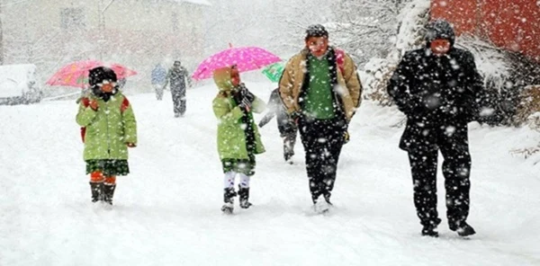 Kar Yağışı Sebebiyle Sakarya ve Sapanca'da Okullar 9 Ocak Cuma Günü Tatil Edildi