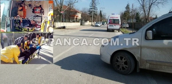 Sapanca'da Trafik Kazası: 2 Yaralı