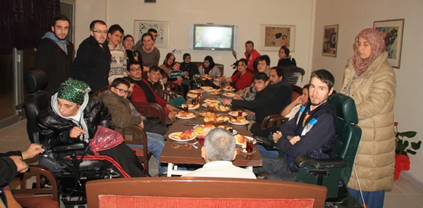 Sapanca Engelliler Derneği Üyeleri Düzenlenen Toplantıda Bir Araya Geldi
