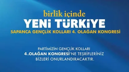 AK Parti Sapanca Gençlik Kolları 4. Olağan Kongresi