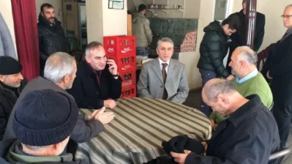 Azcan ve Yılmazer Mahalleleri Ziyaret Etti