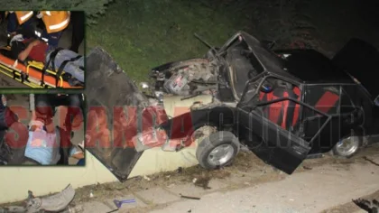 Otomobili Çaldıktan 5 Dakika Sonra Kaza Yapıp Yaralandılar