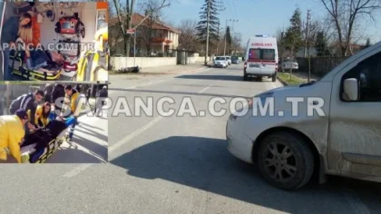Sapanca'da Trafik Kazası: 2 Yaralı