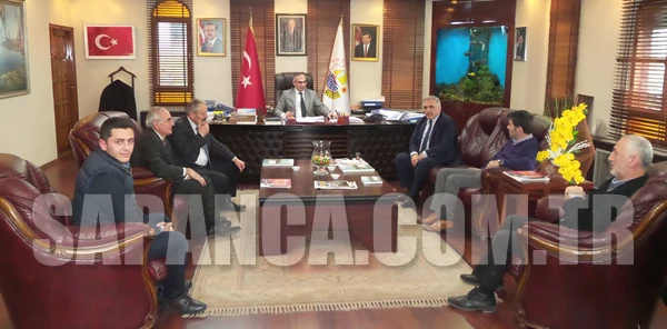 Ali İnci, Başkan Yılmazer'i Ziyaret Etti