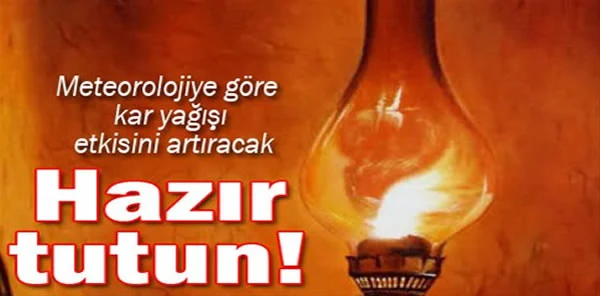Aman Dikkat! Önleminizi Alın