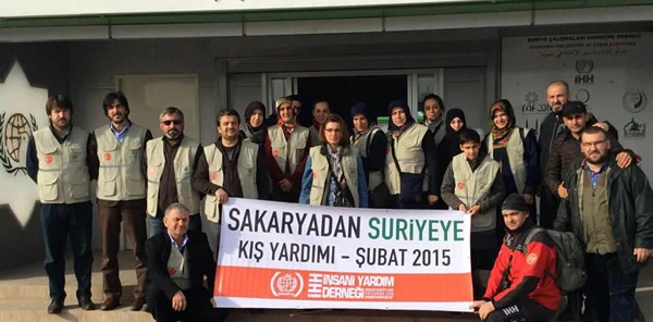 Başkan Aydın Yılmazer'in Eşi Nurten Yılmazer, Suriye'de