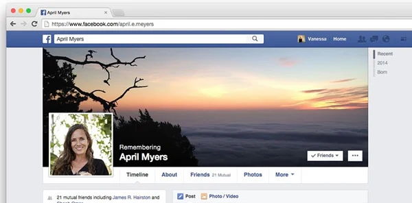 Facebook'a Ölüm Ayarı