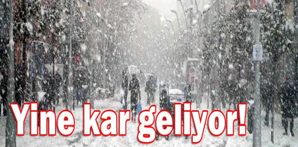 Kar ve Soğuk Hava Yeniden Geliyor