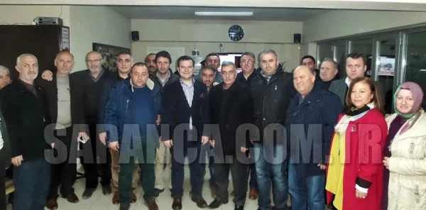 Kemal Öztürk, Sapanca Teşkilatını Ziyaret Etti