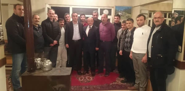 MHP Sapanca İlçe Yönetimi, Erzurumlular Derneği'ni Ziyaret Etti