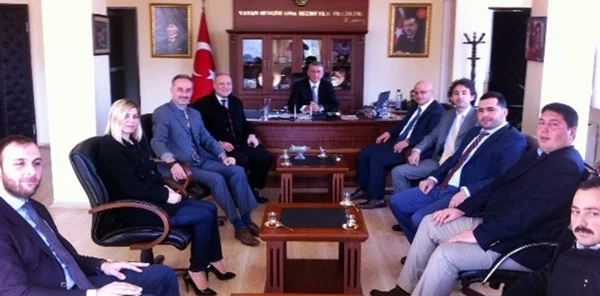 Sapanca MHP'den Kaymakam Azcan'a Ziyaret