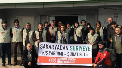 Başkan Aydın Yılmazer'in Eşi Nurten Yılmazer, Suriye'de