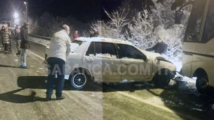 Kaza Oldu Uzunkum Köprüsü Trafiğe Kapandı