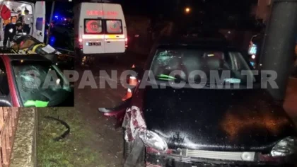 Sapanca'da Meydana Gelen Trafik Kazasında 3 Kişi Yaralandı
