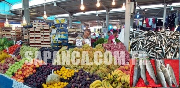 Sapanca Cuma Pazarı 6 Mart Tarihli Parakende Sebze, Meyve ve Balık Fiyatları
