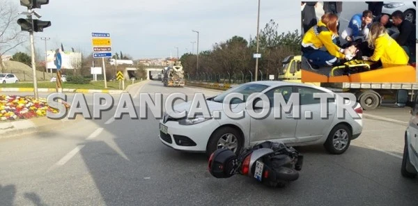 Sapanca Tem Kavşağında Meydana Gelen Trafik Kazasında Gökhan Özdoyuran Yaralandı