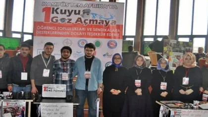 Atabek, Üniversite Gençliğiyle Arfika'ya Dikkat Çekti