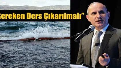 Keleş, 'Göl için Gereken Ders Çıkarılmalı'