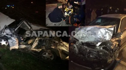 Sapanca'da Feci Kaza: 1 Ölü, 3 Yaralı