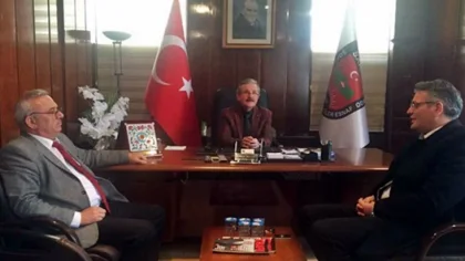 Ulusoy'dan Başkan Feridun Canbaz'a Ziyaret