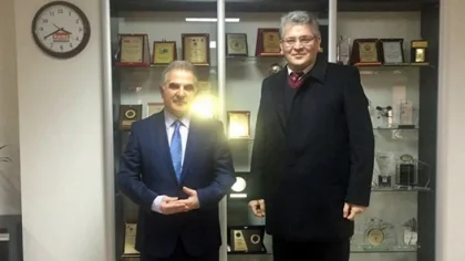Ulusoy'dan Rektör Elmas'a Ziyaret