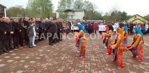 23 Nisan Sapanca'da Coşkuyla Kutlandı