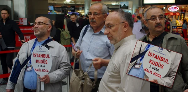 Kudüs Üzerinden Umreye Gittiler