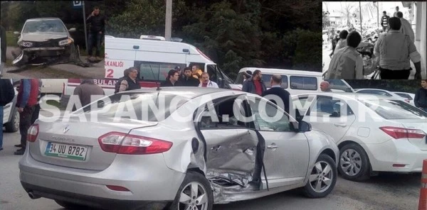 Sapanca'da Trafik Kazası: 4 Yaralı