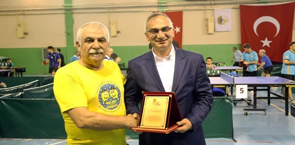 Sapanca'da Uluslararası Veteran Masa Tenisi Turnuvası Sona Erdi