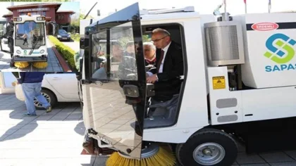 Sapanca Belediyesi, Temizlik İşleri Araç Filosuna Yeni Bir Araç Kazandırdı