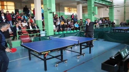 Sapanca Belediyesi Uluslararası Veteran Masa Tenisi Turnuvası Başladı