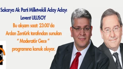 Ulusoy; Bu Akşam Kanal 24'e Konuk Oluyor
