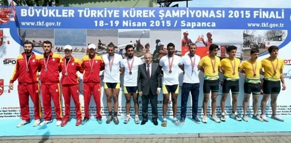 Türkiye Büyükler Kürek Şampiyonası Sona Erdi