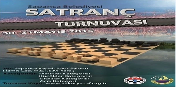 Sapanca Belediyesi Satranç Turnuvası Yapılacak