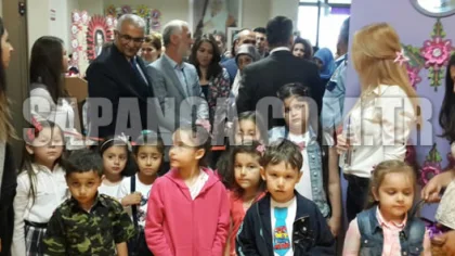 Elmas Dereli Anaokulu Yılsonu Sergisi Açıldı