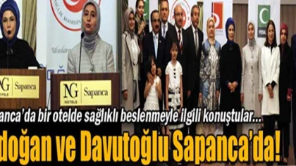 Erdoğan ve Davutoğlu Sapanca'da