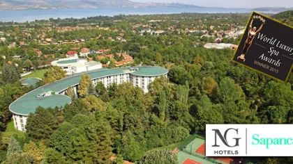 NG Sapanca'ya Dünya'nın En İYİ Spa Merkezi Ödülü!