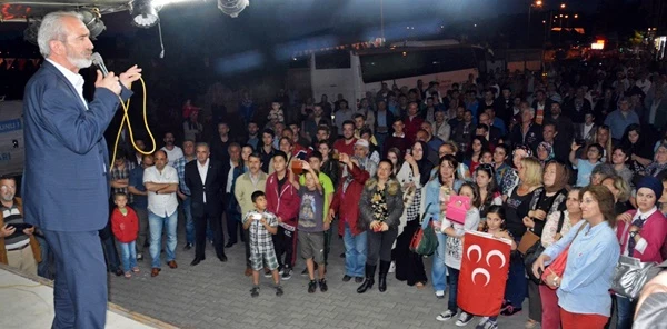 Açba'nın Açık Hava Toplantısı Mitinge Dönüştü