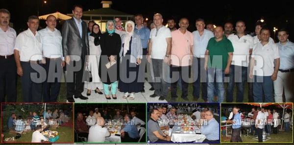 AK Parti Sapanca'nın İftarında İzdiham Yaşandı